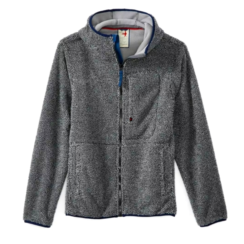 Relwen Shag Fleece Medium EUC Grey Gray